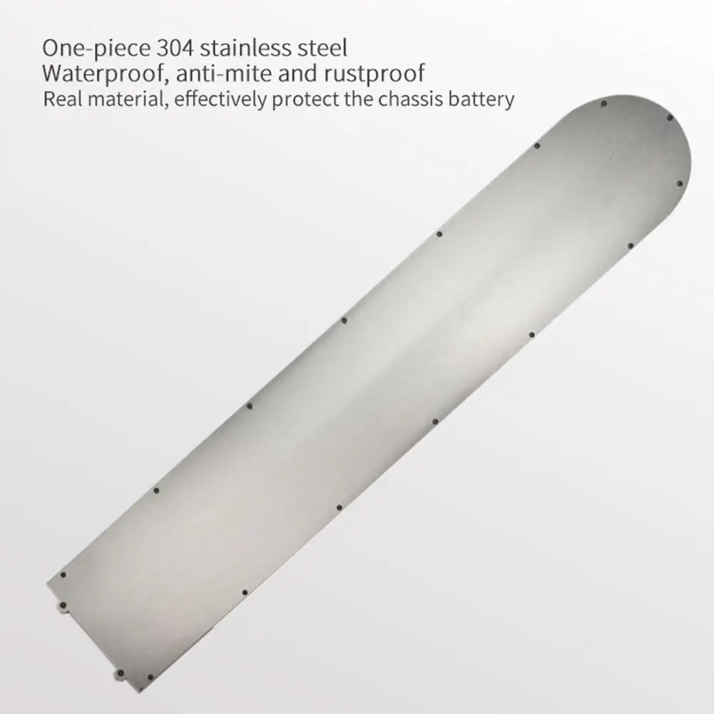 For Xiaomi Mijia M365 Scooter Bottom Battery Cover For Xiaomi M365 Pro Stainless Steel Anti-collisio Plate Scooter Accessories