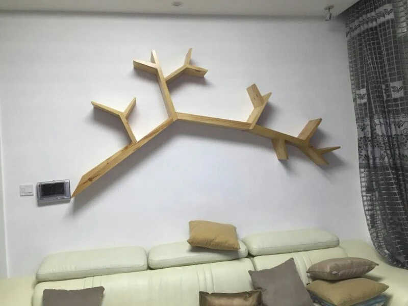 etagere murale arbre