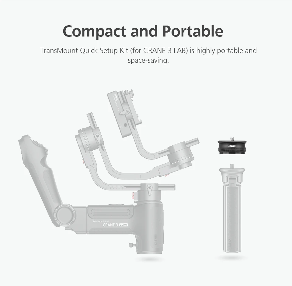 Zhiyun Crane 3 лабораторный набор для быстрой установки ZHIYUN LAB/ZHIYUN WEEBILL Lab|Аксессуары