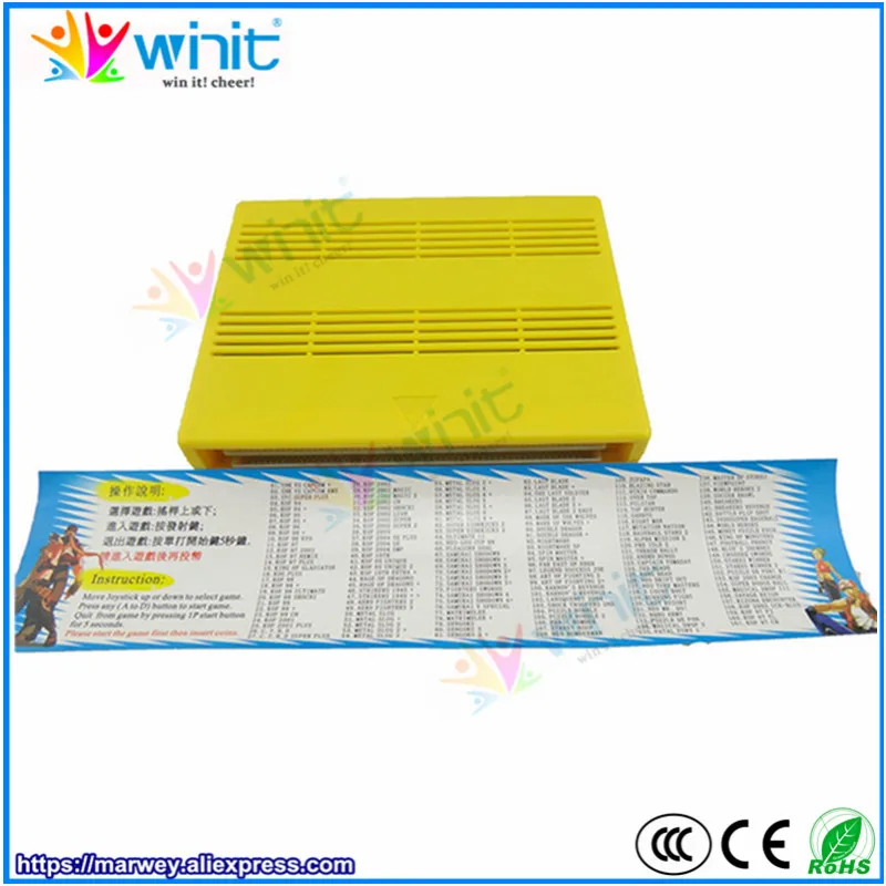 Marwey 161 in 1 Jamma PCB Game Board Arcade Machine Cartridge SNK Motherboard MVS NEO GEO Multi Game Card Box Cassette DIY Parts Marwey 161 in 1 Jamma PCB Game Board Arcade Machine Cartridge SNK Motherboard MVS NEO GEO Multi Game Card Box Cassette DIY Parts