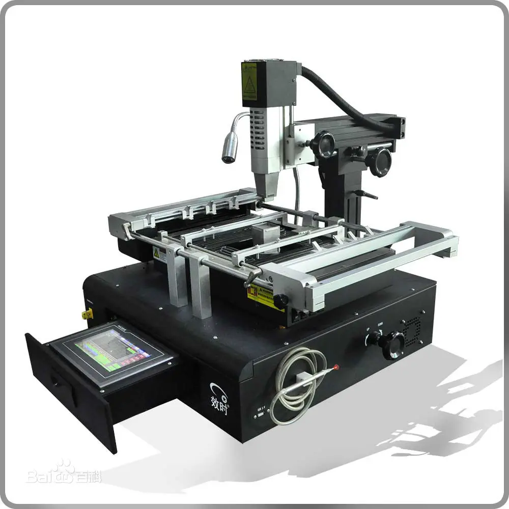 BGA fixture Jig with screws (x 4pcs) & Bottom support clamp (x2pcs) for IR6000 IR9000 BGA 