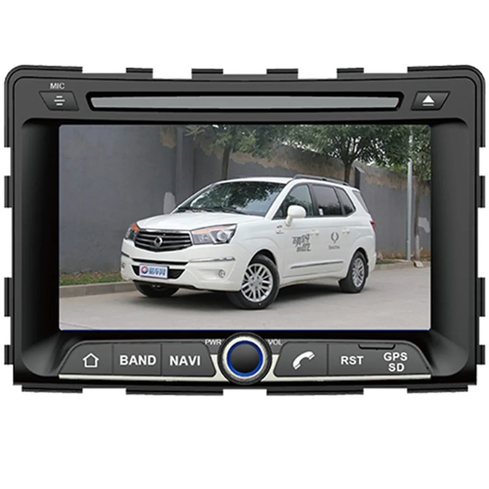  Car Multimedia for Ssangyong Rexton 2006/Rodius 2004/Stavic/Micro Stavic 2004  DVD GPS Navi BT Audio Video Radio RDS  AUX Ipod 