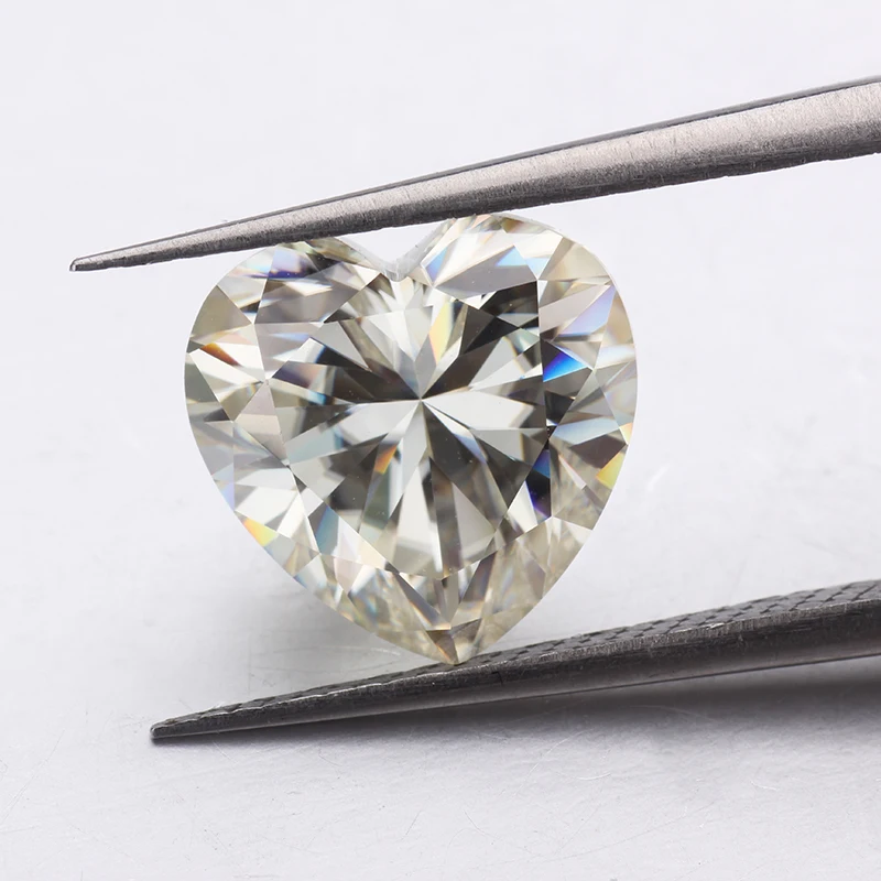 Камень Муассанит в форме сердца 5 Х5 мм|moissanite loose stones|loose stonesmoissanite |