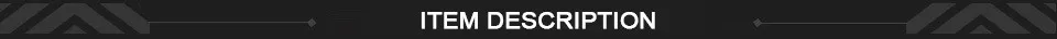 ITEM DESCRIPTION