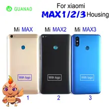 Для xiao mi max max2 max3 Крышка батарейного отсека задняя дверь Корпус Замена Snapdragon mi max max2 max3 Крышка батарейного отсека