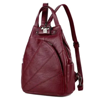 

Fashion Design Woman Backpack High Quality Youth Leather Backpacks for Teenage Girls Female School Shoulder Bag Bagpack mochil
