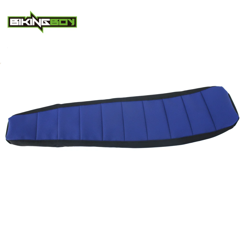 BIKINGBOY Blue New MX ребристый Гриппер для мотокросса и внедорожника мягкий чехол на