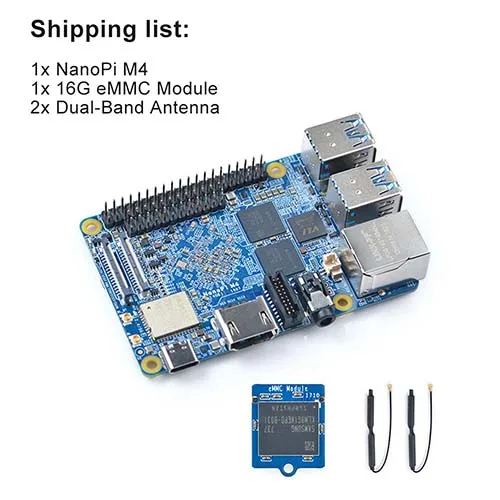 M4+ 16GB eMMC 500x'