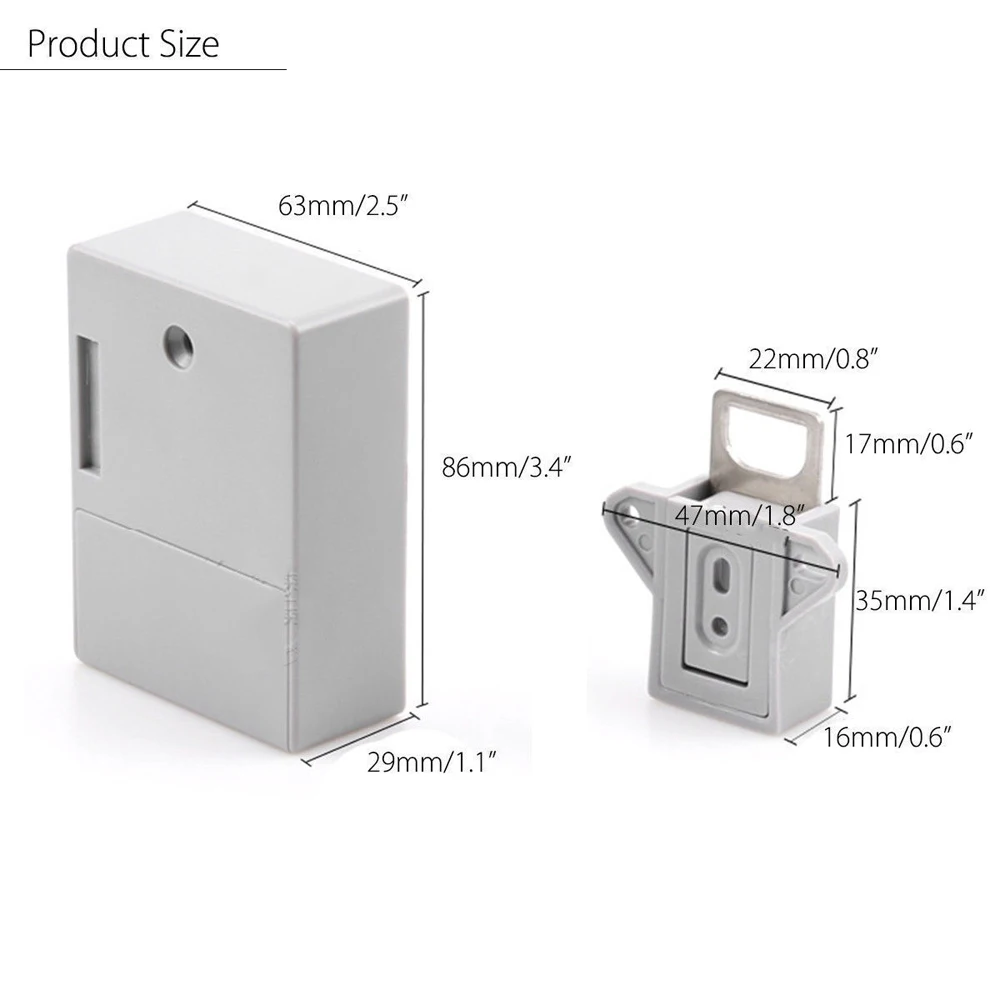 Интеллектуальная батарея SmartLock RFID IC карта датчик ящика шкафа DIY Невидимый Hidde цифровой замок без перфорации отверстия