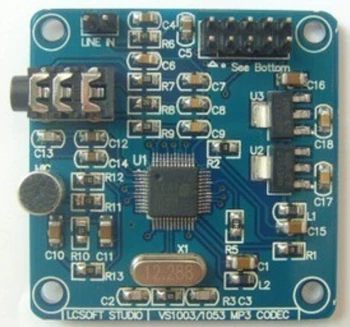 

VS1053 Module VS1053 MP3 Module Development Board Onboard Recording Function For Arduino