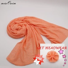 150x50 см трикотажные растягивающиеся новорожденные фотографии обертывания пеленание ребенка фото реквизит хлопчатобумажное одеяльце Детские фотографии новорожденных детские одеяла