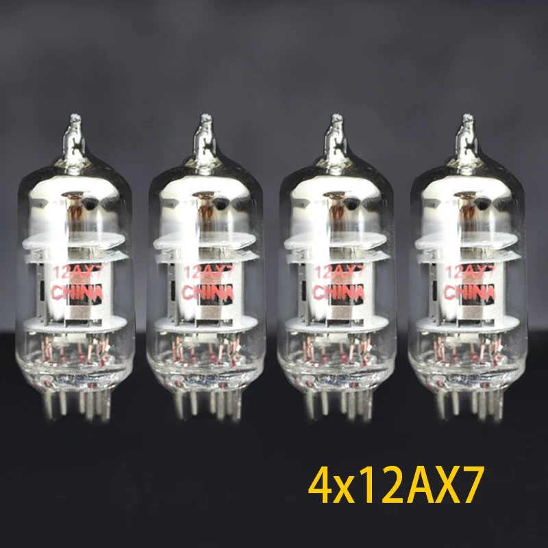 4 шт. Shuguang 12AX7(ECC83, 12AX7B, 7025, 12AX7-T) усилитель HIFI аудио вакуумные трубки