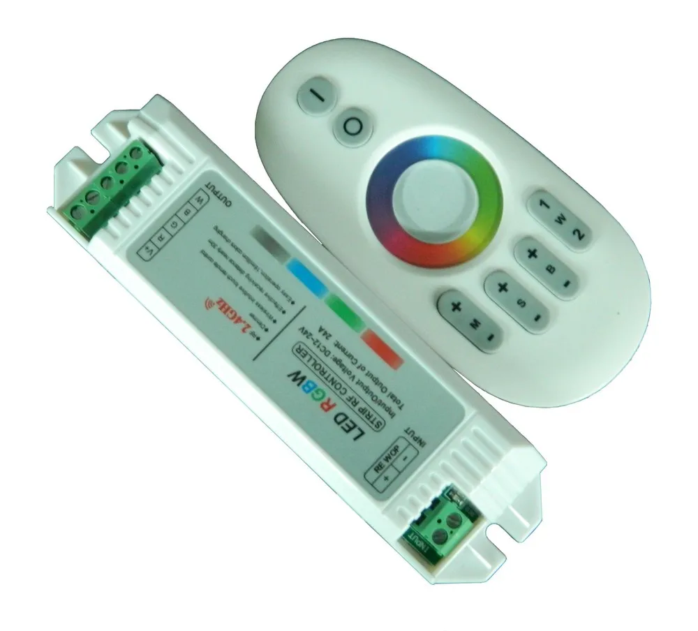 

10pcs/lot Wireless RF 2.4G Remote Control RGBW LED Controller for RGBW LED Strips