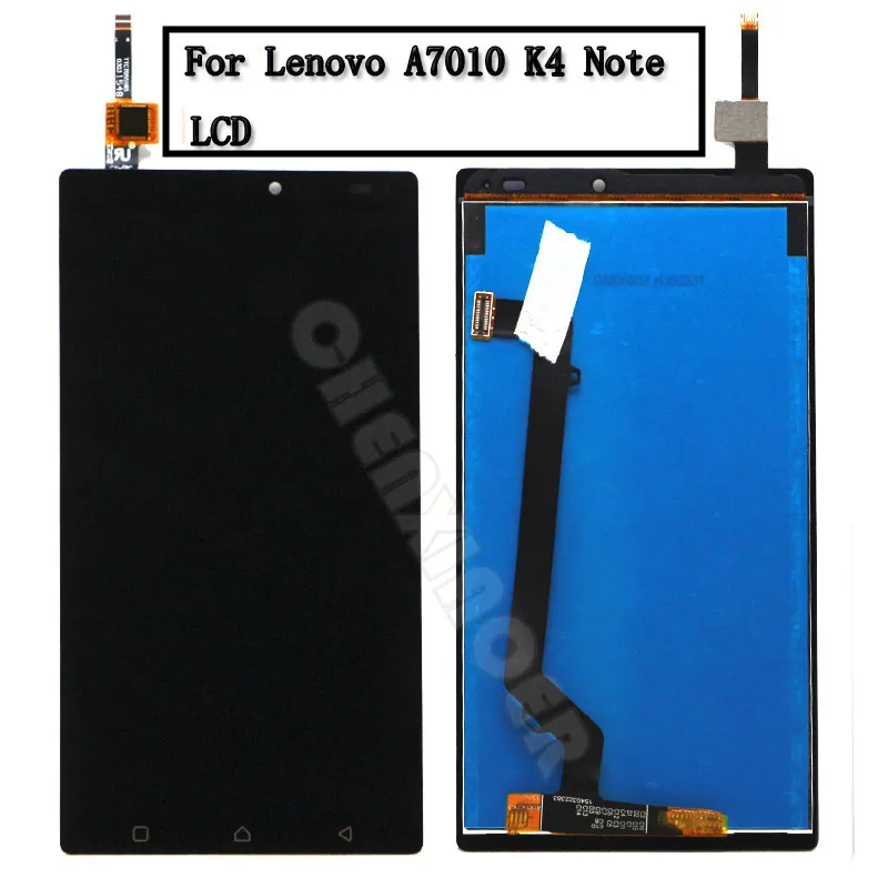 

Test Working LCD Lenovo A7010 LCD Screen Display with frame Touch Panel Digitizer Assembly Repalcement Parts Lenovo K4 Note LCD