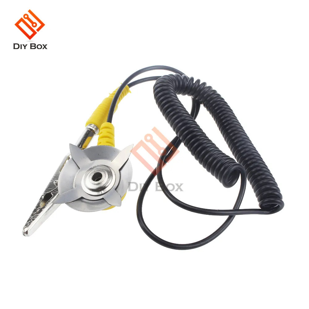 

Anti-Static Coil Cable Anti Static ESD Mats Grounding Point Cord