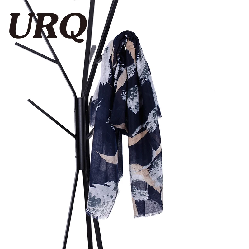 URQ шарфы для женщин хлопковый шарф печатные с цветочным принтом V9071|scarf for women|cotton