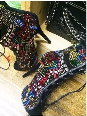 New-Lace-up-Rhinestone-Embellished-Sandals-High-Heels-Crystal-Open-Toe-Summer-Spring-Ankle-Boots-Sexy (2)