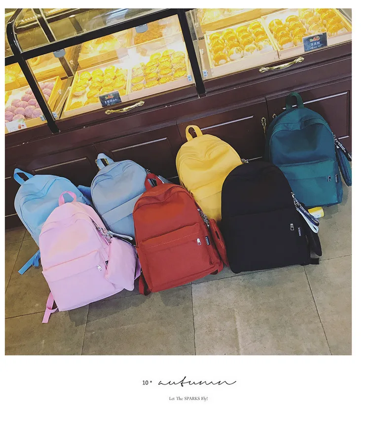 Новый стиль выразительный студенческий рюкзак для девочек модный