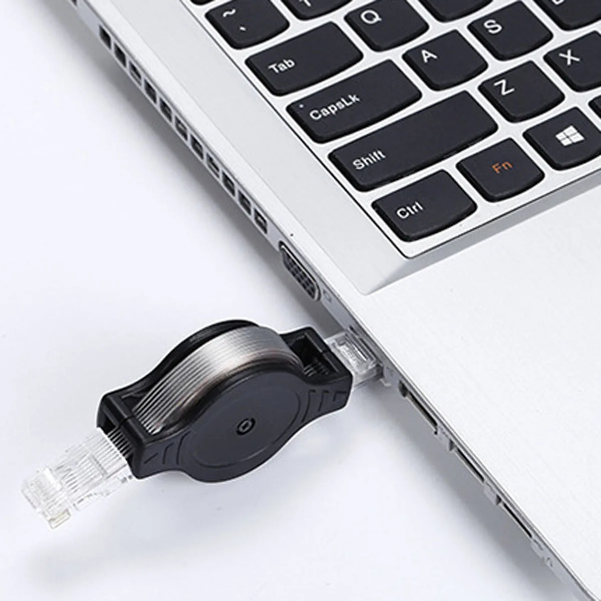 10 шт. JRGK Портативный Выдвижной Ethernet кабель LAN RJ45 Интернет сетевой патч черный для