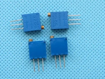 

10pcs/lot 3296W-104 Trimpot Trimmer Potentiometer 100K Ohm 3296W High Precision