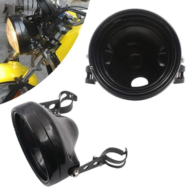  OTBS 7 inch Motorcycle Accessories Headlight 7 inch Led Headlamp Housing Bracket For Harley Chopper - 32997045729