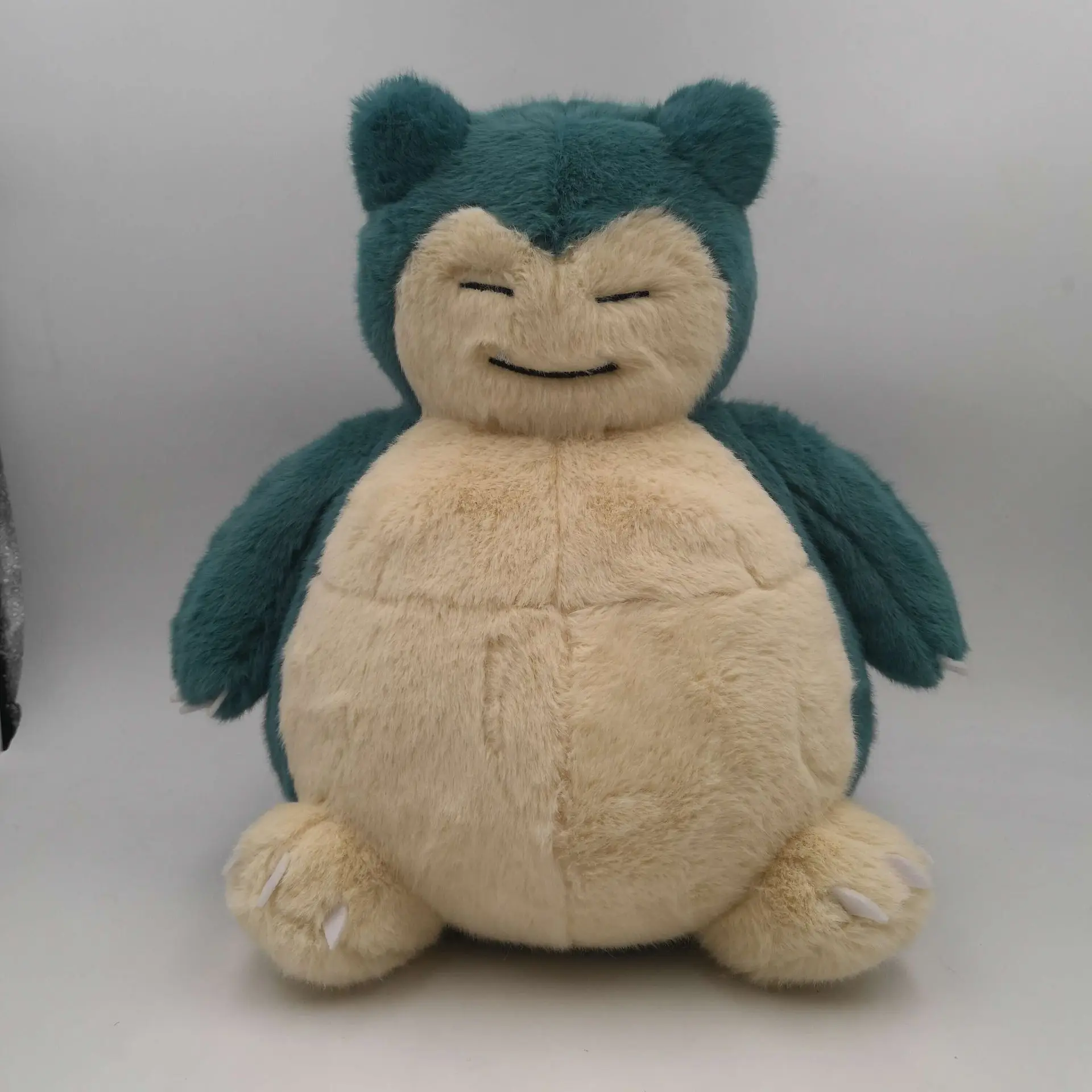 

Anime Games Pikachu series new 30CM detective Snorlax plush toy stuffed toys A birthday present for children