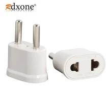 Rdxone US To EU Plug Power Adapter White Travel Power Plug Adapter Converter Wall Charger White Rdxone US To EU Plug Power Adapter White Travel Power Plug Adapter Converter Wall Charger White