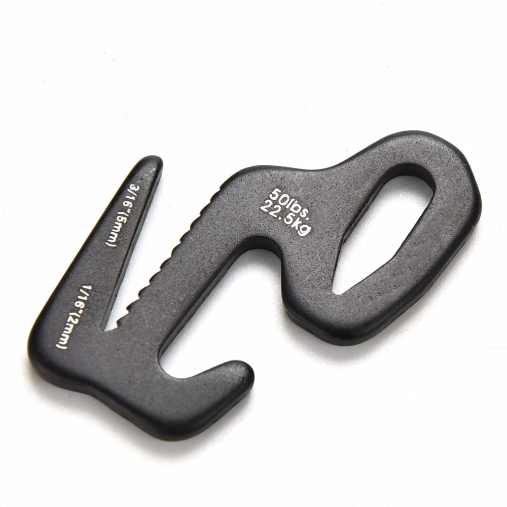 1Pcs Portable 9 Shape Tent Rope Buckle Puller Rope Tightener Canopy