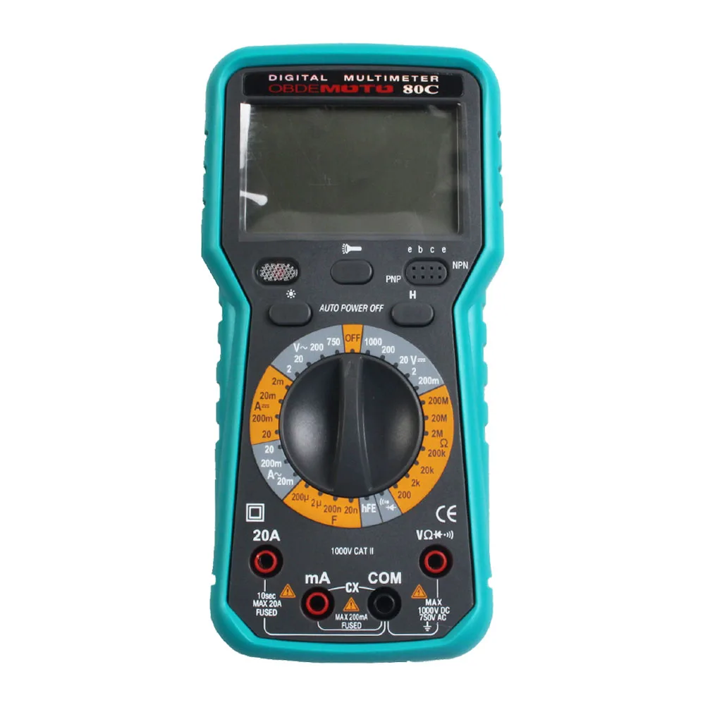 

Intelligent Large-screen LCD display Digital Multimeter MST-80C