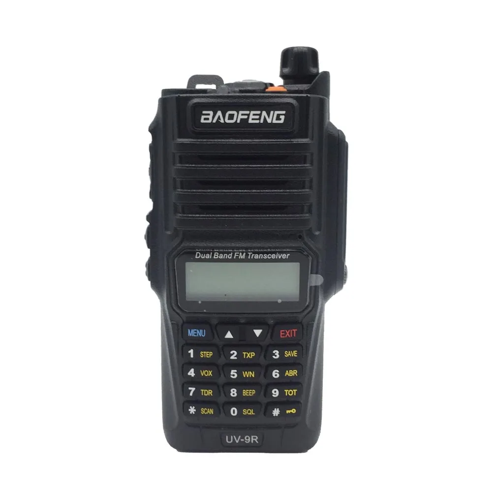 Baofeng UV 9R водонепроницаемый Ham двухстороннее радио UV-9R UHF VHF Двухдиапазонная рация 8 Вт 128CH BF-UV9R Охота fm-радио приемопередатчик