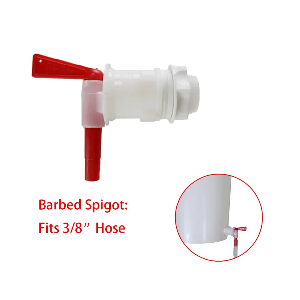2pcs/lot,Bottling Bucket Plastic Spigot,Tap replacement spigot For DIY