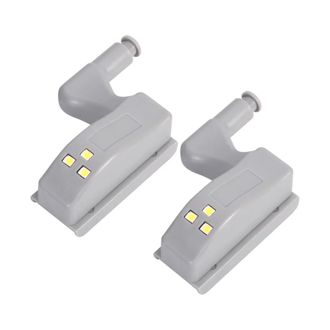 10Pcs Universal Cabinet Cupboard Closet Wardrobe Smart Sensor LED Hinge Lights