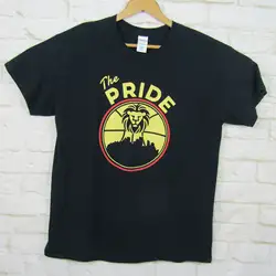 Футболка с логотипом Lion King The Pride, графическая с изображением из бродвейского мюзикла Sz большого черного цвета