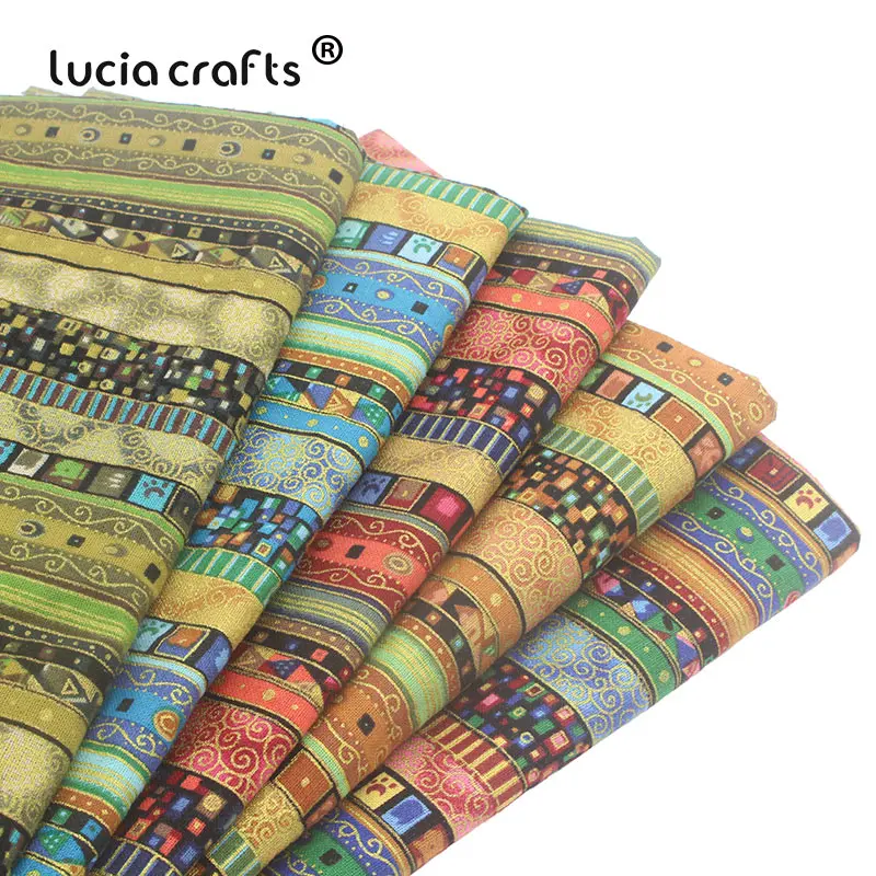 

1PCS 100*150cm Vintage Linen Cotton Fabrics Printed Cloth DIY Sewing Quilting Patchwork Fabric Dress Cloth Accessories H0914