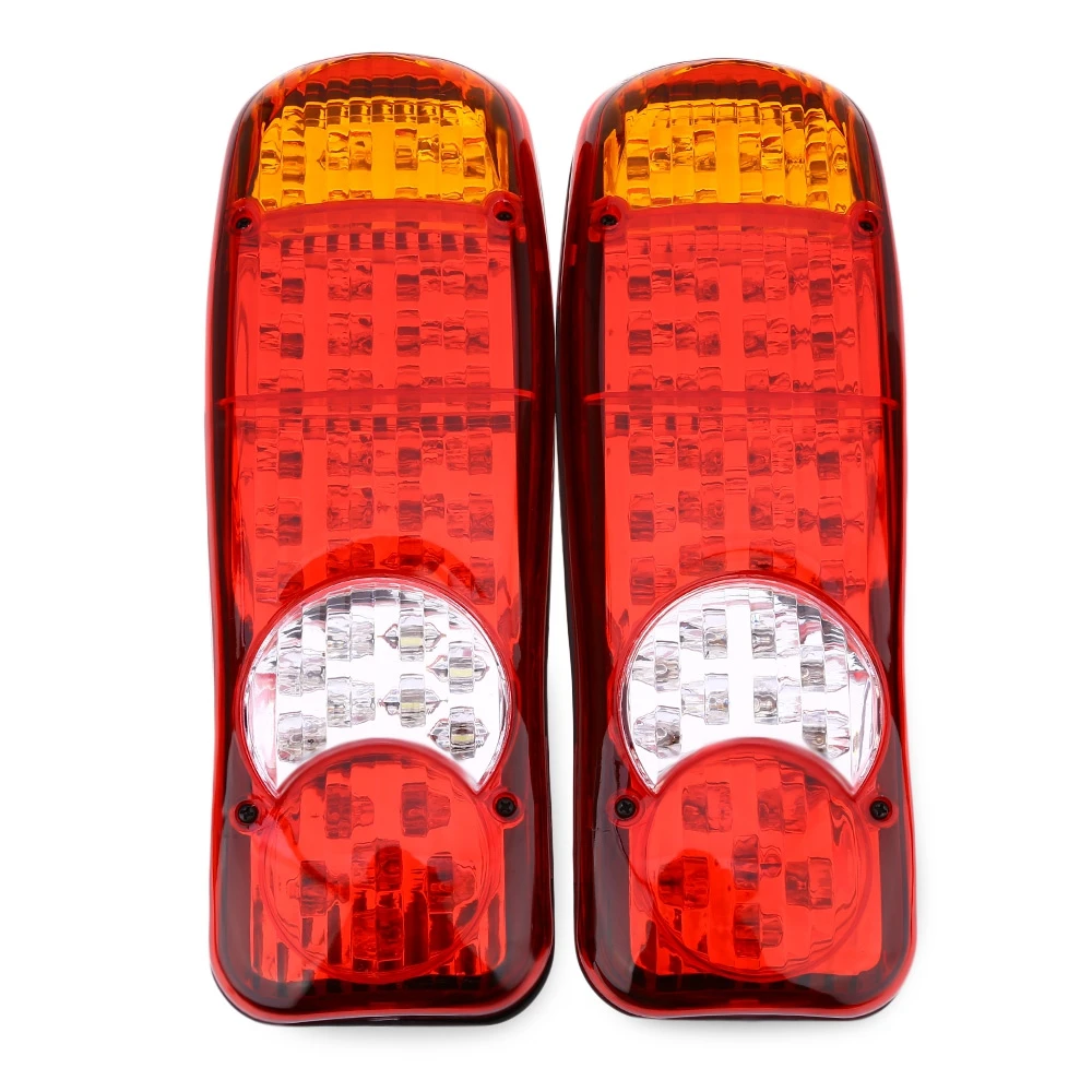 

More Than 50000 hours lifespan 1 Pair of 12V Multifunctional Trailer Truck Rear Tail Stop LED Signal Light