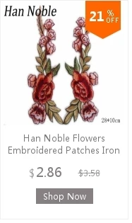Han благородный цветы сливы вышивка патчи полоски для одежды Свадебные украшения на платье железа и завязками на банте, аппликация поставщиков P504 1 шт