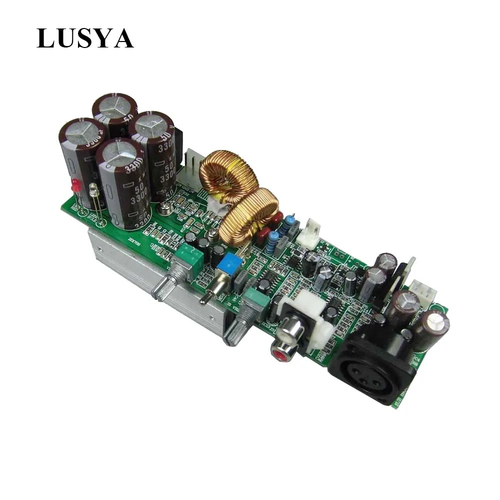 

Lusya TDA8954th subwoofer digital power amplifier board 420W AC power transformer active subwoofer power amplifier board T0116