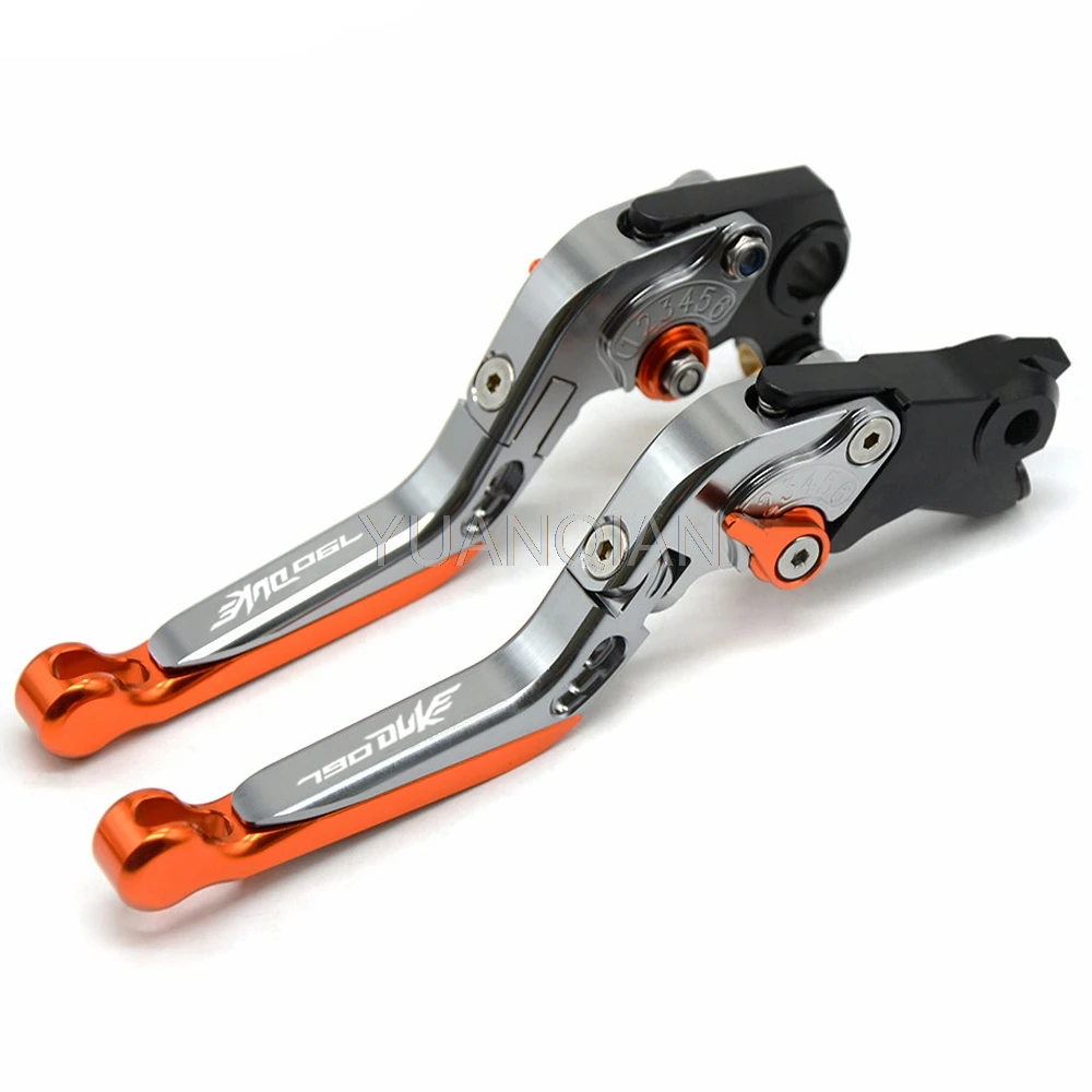 Для KTM 790 DUKE 790 UP DUKE790 мотоцикл тормозной рычаг сцепления регулируемый складной выдвижной тормозные рычаги для 790 DUKE 18-19