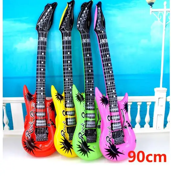 2017 New Inflated Toy guitar child font b musical b font font b instrument b font