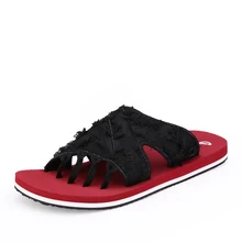Size 39-44 Roman style summer cool style man sandals cancas shoes summer men shoes beach slippers,flips flops beach men
