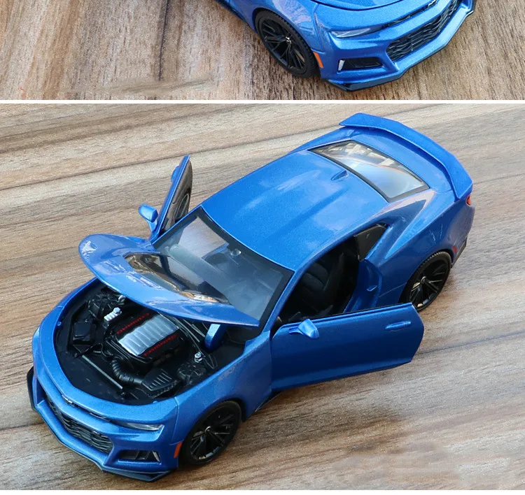 Моделирование 1:24 Шевроле Камаро ZL1 сплав модель автомобиля, расширенная коллекция и подарок модели автомобиля украшения