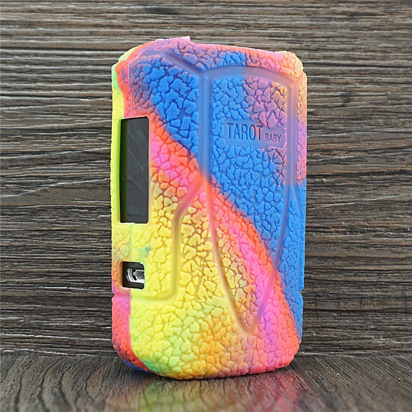 Texture-Case-for-Vaporesso-Tarot-Baby-85W-Starter-Kit-Protective-Silicone-Rubber-Sleeve-Cover-Shield-Wra