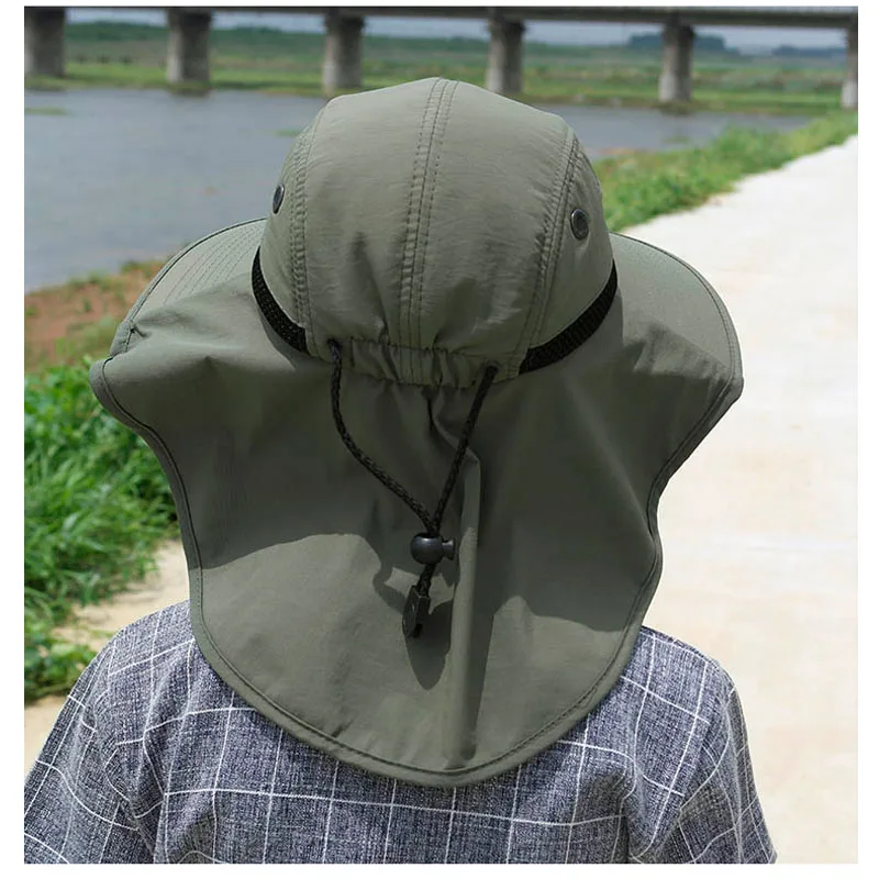 Children Fishing Hats 99.9% UV Block Sun Protection Wide Cap Boy Kids Heat  Insulation Fishermen Hat for Outdoor Beach Camping