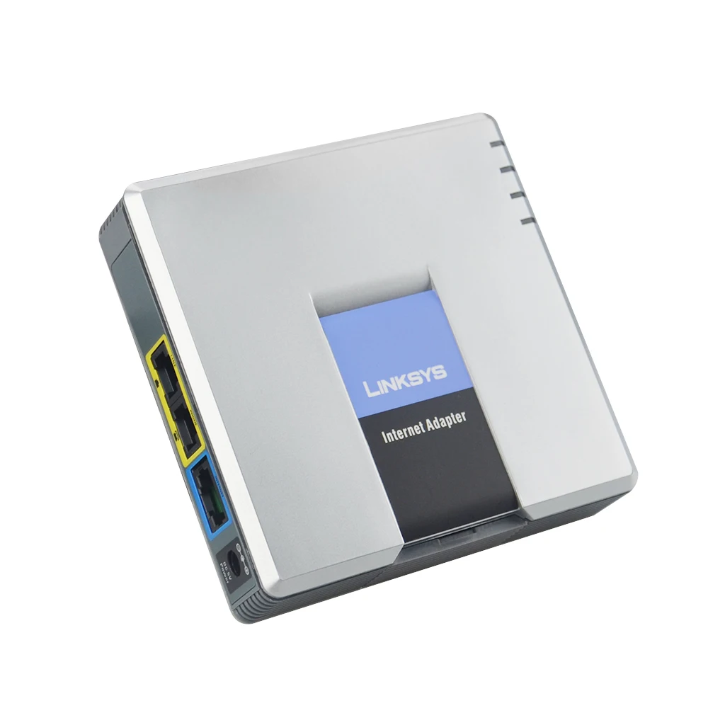 Бесплатная доставка! Разблокированный адаптер LINKSYS SPA3000 SPA 3000 VOIP FXS VoIP для телефона