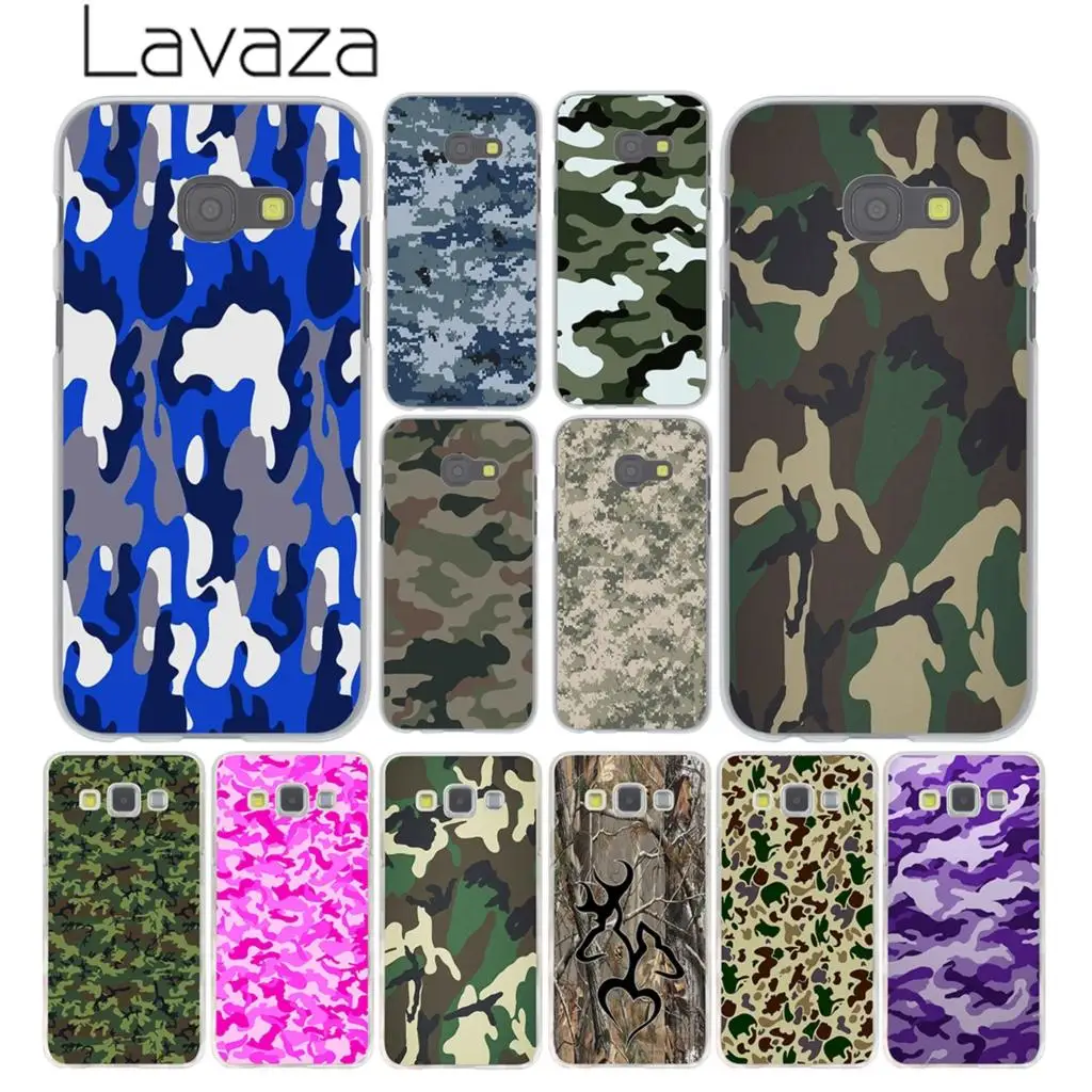 

Lavaza Camouflage Pattern Camo military Army Case for Samsung Galaxy Note 10 9 8 A9 A8 A7 A6 Plus 2018 A5 A3 2015 2016 2017