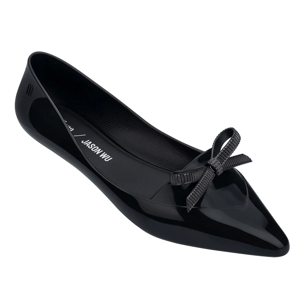 Melissa/Новинка года; однотонные женские сандалии на плоской подошве; Брендовая обувь для взрослых; женские прозрачные сандалии; женская прозрачная обувь; Mulher - Цвет: Black