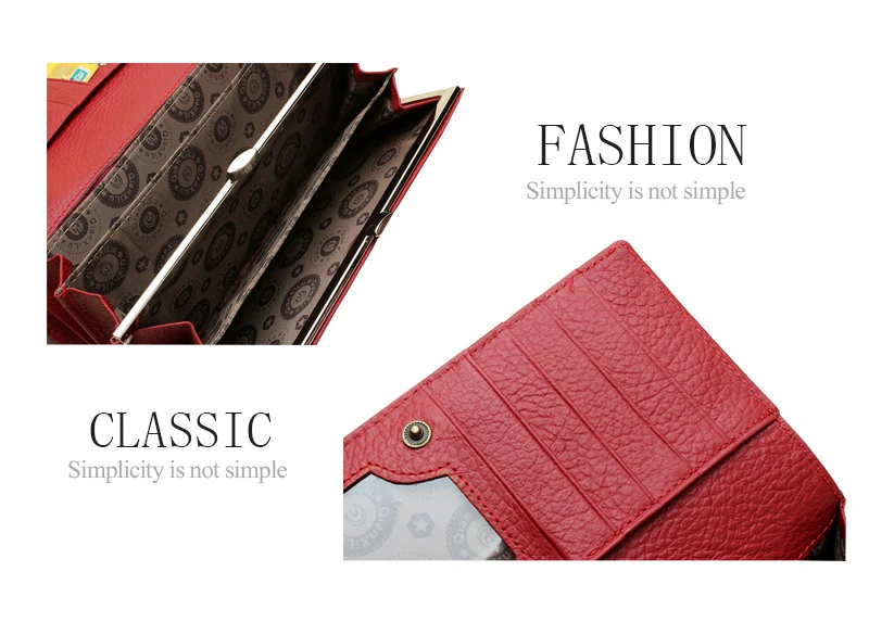 Qianxilu брендовый Женский кошелек из натуральной кожи, высокое качество, Женский кошелек