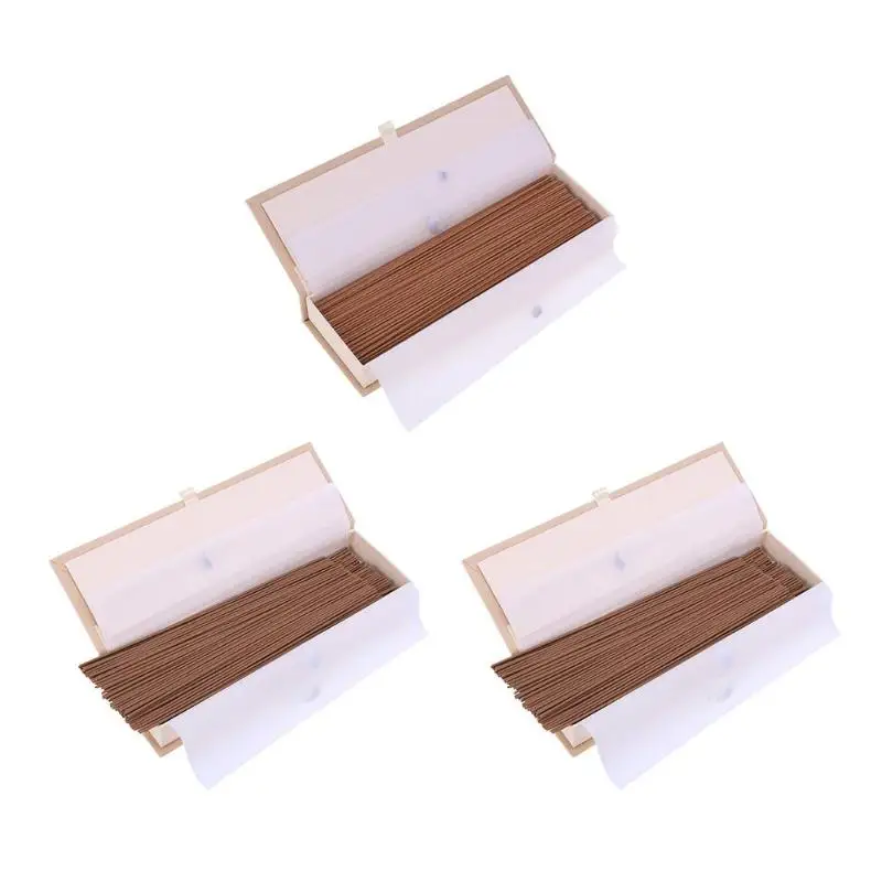 

240Pcs Natural Fragrant Aromatic Chinese Sleep Laoshan Sandalwood Incense Sticks Spice Indoor Clean Air Auxiliary Sleep Incense