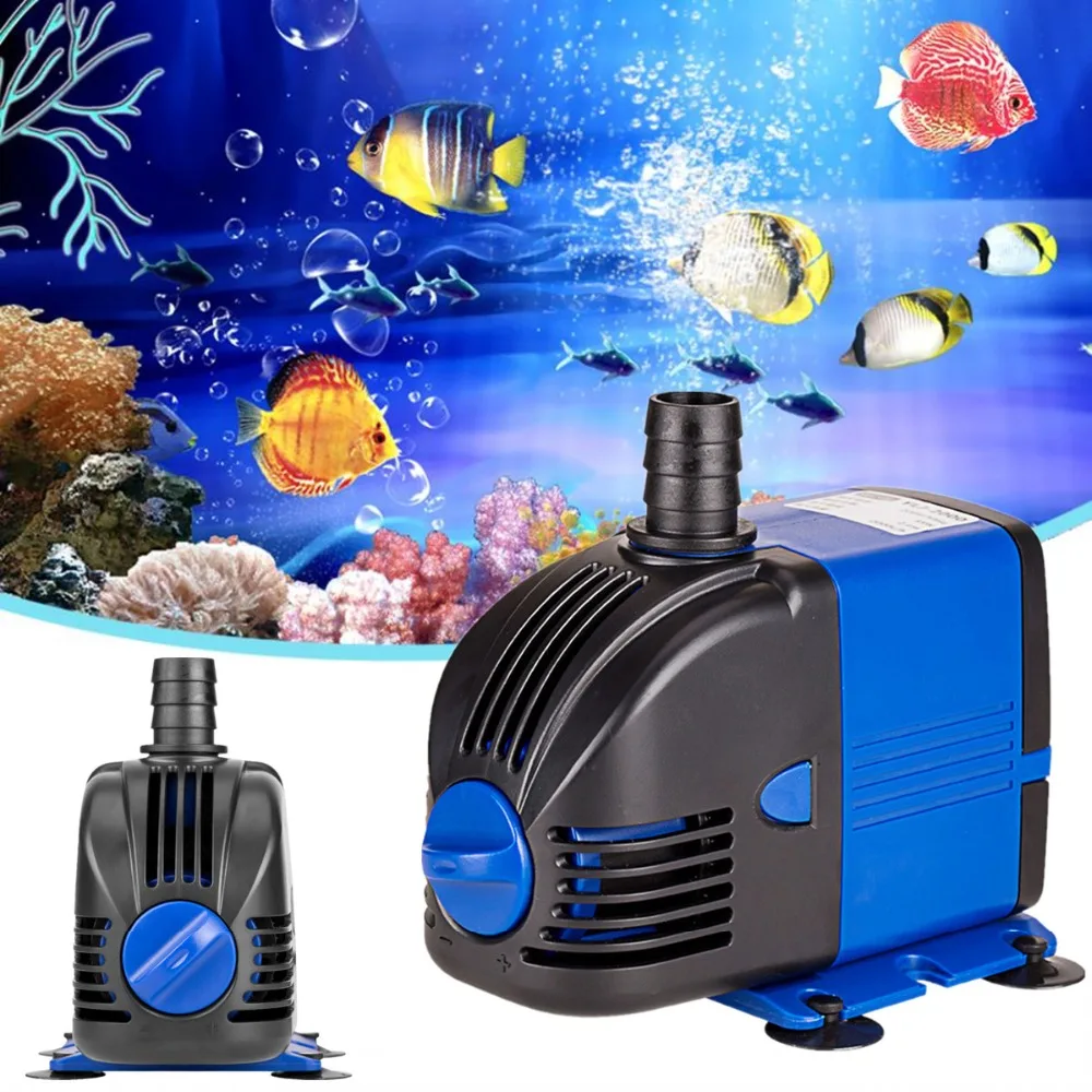 Water-Pump-Fish-Tank-AC220-240V-50Hz-3-60W-Submersible-Aquarium-Powerhead-Fountain-Hydroponic-US-Plug