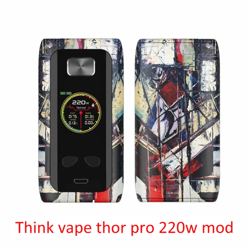 Дизайн Thinkvape Thor 200 Вт TC коробка мод Think Vape Thor pro 220 Вт обход vape мод режимы 510 электронная сигарета мод vape использование батареи 18650
